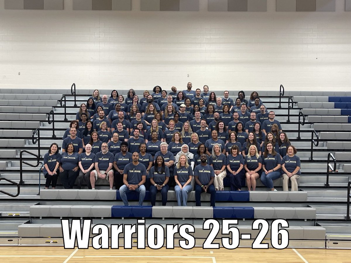 AlstonRidgeMS's tweet photo. 📺 Off @NorthwestWCPSS  ~ It’s School Time! 

Meet Your 25-26 Warriors ❤️💙💛💚

#weARwarriors💙⚔️💛

Welcome to The⚔️Ridge https://t.co/dsByEgprTj