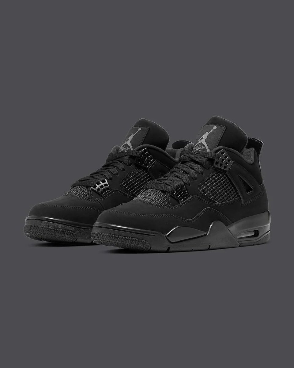 KickingSoles's tweet image. Air Jordan 4 &quot;Black Cat&quot; returning November 28 but with the Nike Air. I&apos;m a sucka for retro 4s with the Nike Air

#NikeAir #retro4 #airjordan #jumpman #nikebasketball