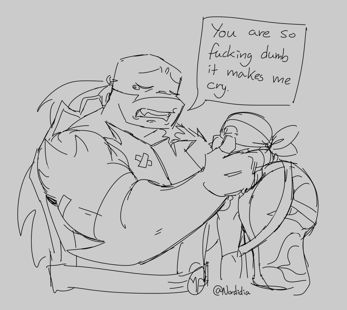 nordidia's tweet photo. sunset duo for these sunset days 
#rottmnt https://t.co/oFNqCusEgV