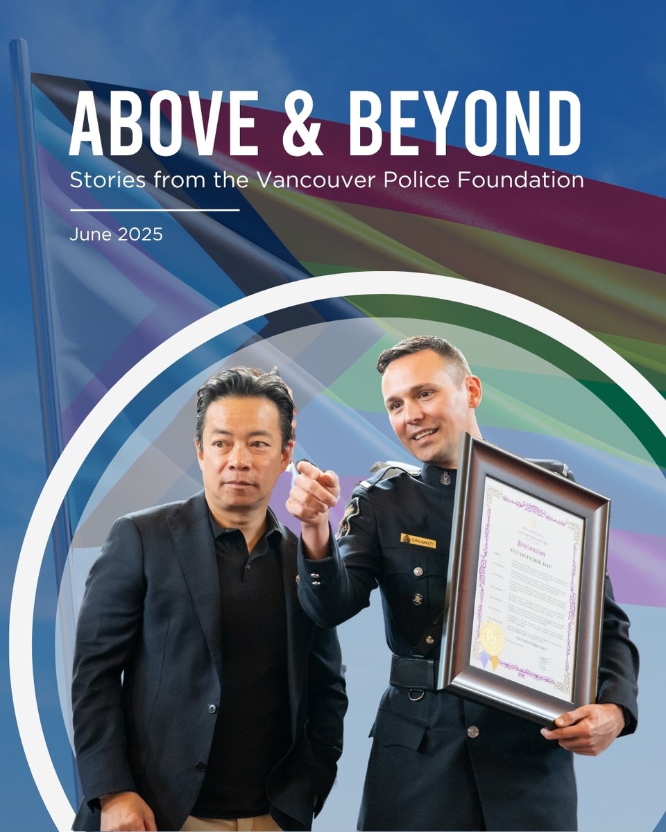 Vancouver Police Foundation (@vanpolicefnd) on Twitter photo June was a month of recognition, inclusion & gratitude. We celebrated <a href="/OutOnPatrol/">Out On Patrol๐ณ๏ธโ๐๐</a> Day, supported a new <a href="/VancouverPD/">Vancouver Police</a> initiative for the Deaf & Hard of Hearing community, and thanked Andrea Wright for 6 remarkable years as ED.
๐ Read our Newsletter here: conta.cc/3IbUo4p June was a month of recognition, inclusion & gratitude. We celebrated <a href="/OutOnPatrol/">Out On Patrol๐ณ๏ธโ๐๐</a> Day, supported a new <a href="/VancouverPD/">Vancouver Police</a> initiative for the Deaf & Hard of Hearing community, and thanked Andrea Wright for 6 remarkable years as ED.
๐ Read our Newsletter here: conta.cc/3IbUo4p