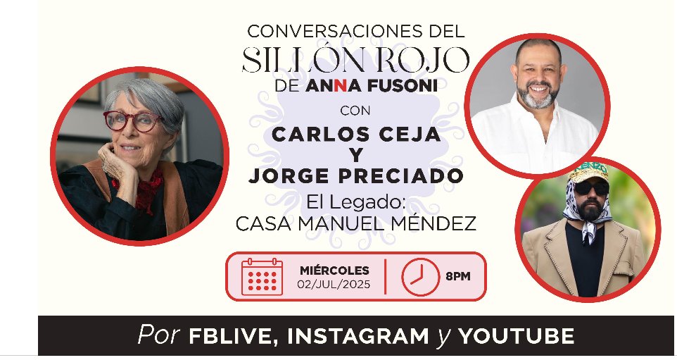 Hoy en el Sillón Rojo recordaremos a Manuel Méndez y hablaremos de la Casa Museo que lleva su nombre.