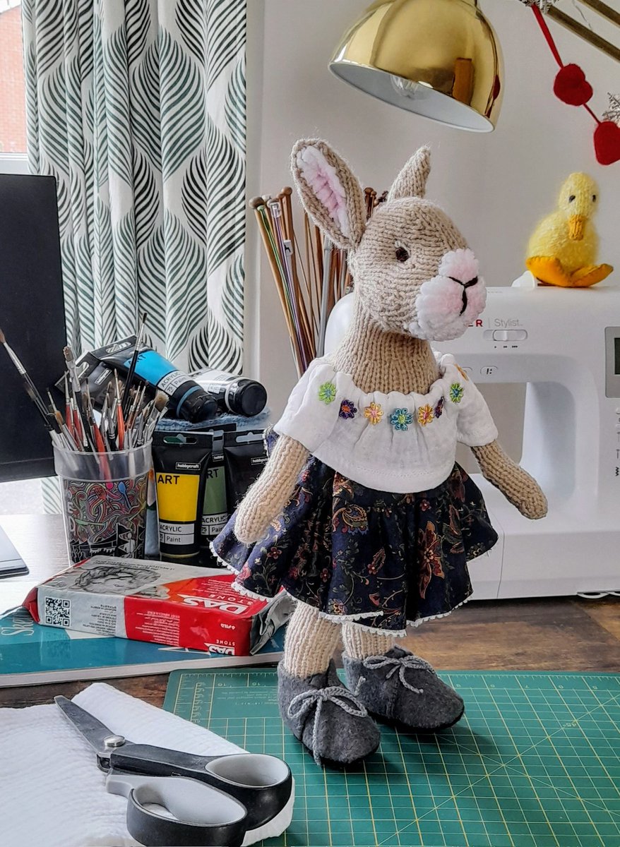 #knitting
#bunnydoll