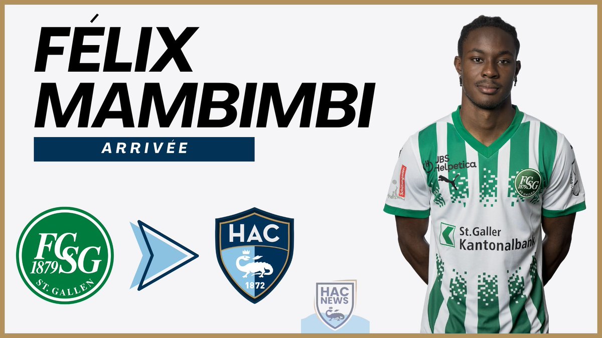 Selon <a href="/footmercato/">Foot Mercato</a>, le HAC tiendrait sa deuxième recrue, après Mory Diaw, c'est Félix Mambimbi qui débarque au Havre. 
L'attaquant arrive en provenance du championnat Suisse dans lequel il aura été décisif à 8 reprises (3  buts et 5 passes décisives).