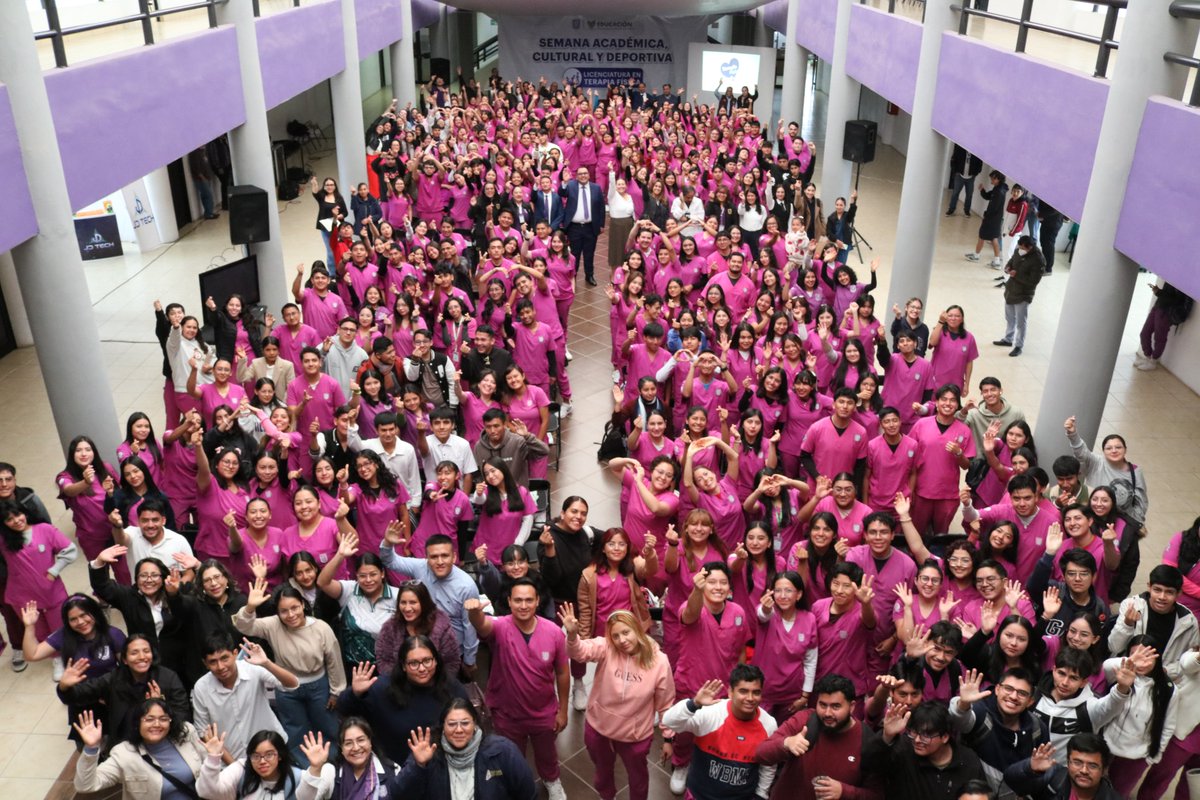 El rector de la Universidad Politécnica de Pachuca, Mtro. Francisco Hernández Jiménez, puso en marcha las actividades de la Semana Académica, Cultural y Deportiva de la Licenciatura en Terapia Física.

#PrimeroLaEducación
#OrgulloUPP