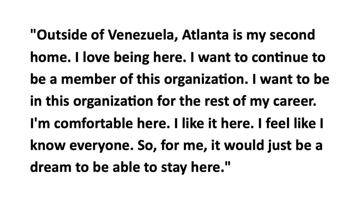 Ronald Acuña Jr. said this about the #Braves today: