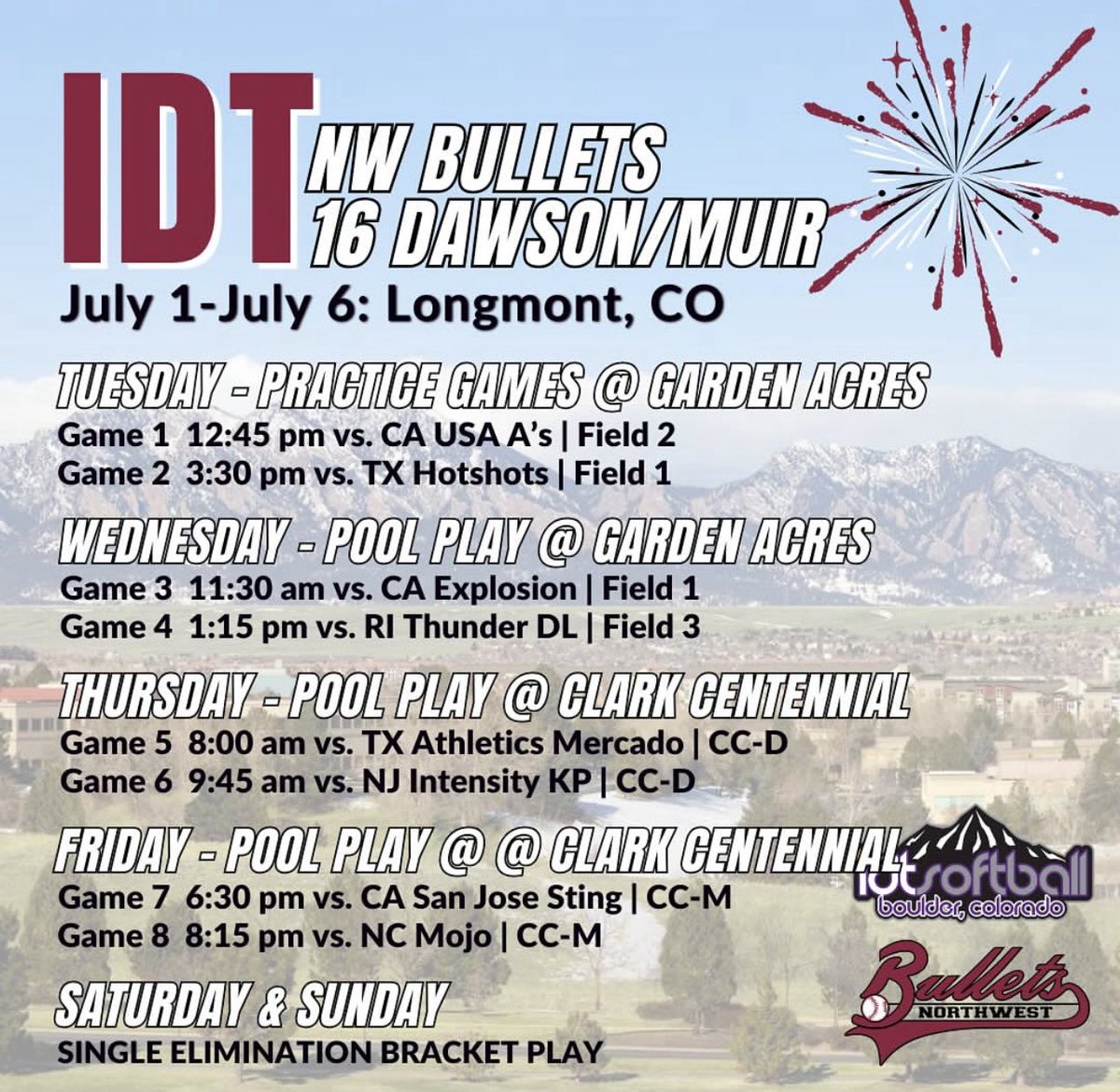 Olivia Pompetti 2027 (@olivia_pompetti) on Twitter photo <a href="/BulletsNw/">NW Bullets Softball</a> 16 Premier Dawson/Muir is on fire at IDT! Come watch us cook! 👩🏼🍳🔥🥎
<a href="/LeeUSoftball/">Lee Univ Softball</a> <a href="/CoachKGNeer/">Kelly Golden-Neer</a>
<a href="/AggieSoftball/">Texas A&M Softball</a> <a href="/RussHeffley/">Russ Heffley</a> <a href="/jeffharger/">Jeff Harger</a>
<a href="/MiamiOH_SB/">Miami Softball</a> <a href="/mandygardner24/">Mandy Gardner-Colegate</a> <a href="/livforshey/">Livi Forshey</a> <a href="/colomesasb/">ColoMesaSOFTBALL</a> <a href="/Coach_G_CMU/">WillieHinojosa</a>
<a href="/PennStateSB/">Penn State Softball</a> <a href="/coach_crowell/">Clarisa Crowell</a>
<a href="/GCU_Softball/">GCU Softball</a> <a href="/KatFrakes/">Kat Frakes</a> <a href="/BulletsNw/">NW Bullets Softball</a> 16 Premier Dawson/Muir is on fire at IDT! Come watch us cook! 👩🏼🍳🔥🥎
<a href="/LeeUSoftball/">Lee Univ Softball</a> <a href="/CoachKGNeer/">Kelly Golden-Neer</a>
<a href="/AggieSoftball/">Texas A&M Softball</a> <a href="/RussHeffley/">Russ Heffley</a> <a href="/jeffharger/">Jeff Harger</a>
<a href="/MiamiOH_SB/">Miami Softball</a> <a href="/mandygardner24/">Mandy Gardner-Colegate</a> <a href="/livforshey/">Livi Forshey</a> <a href="/colomesasb/">ColoMesaSOFTBALL</a> <a href="/Coach_G_CMU/">WillieHinojosa</a>
<a href="/PennStateSB/">Penn State Softball</a> <a href="/coach_crowell/">Clarisa Crowell</a>
<a href="/GCU_Softball/">GCU Softball</a> <a href="/KatFrakes/">Kat Frakes</a>