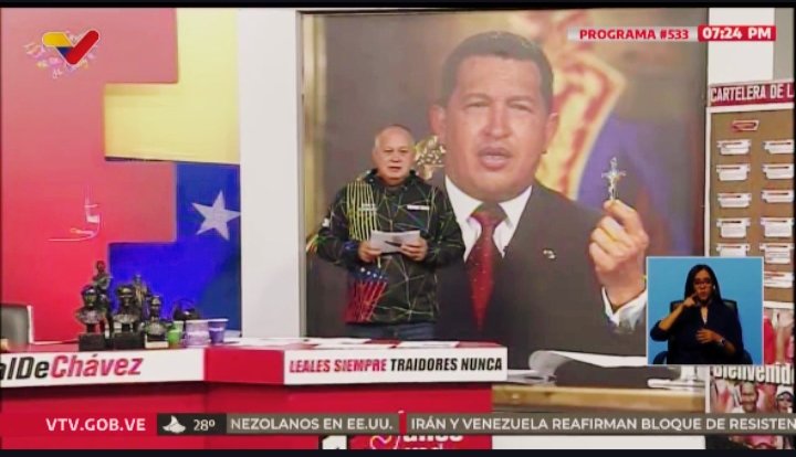 Las Tripas (@lastripass2024) on Twitter photo Capitán Diosdado Cabello Rondón:
Ahora FUNDAYACUCHO es del pueblo!!
<a href="/dcabellor/">Diosdado Cabello R</a>
#IndependenciaONada Capitán Diosdado Cabello Rondón:
Ahora FUNDAYACUCHO es del pueblo!!
<a href="/dcabellor/">Diosdado Cabello R</a>
#IndependenciaONada