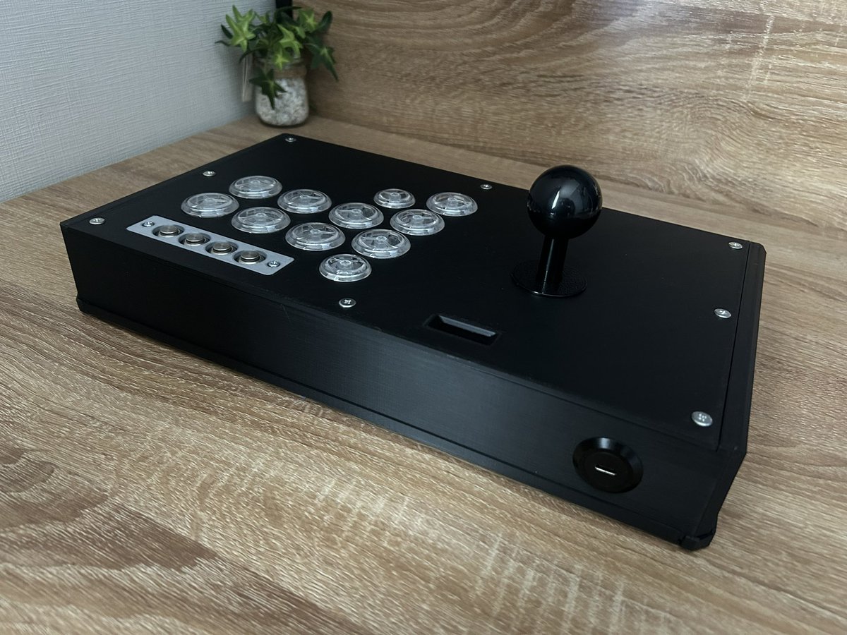 レバータイプも完成！ ボタンはflexigear様のFlash tapを搭載