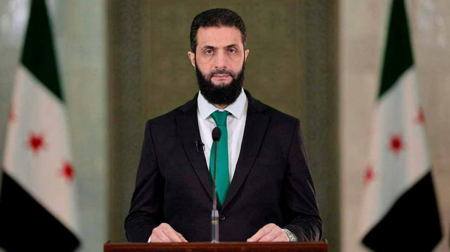 LA corbata verde abortero de Al-Sharaa AMO MIL