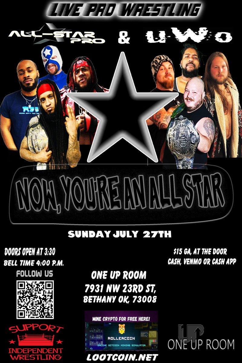 All-Star Pro and UWO are teaming up for one big show!