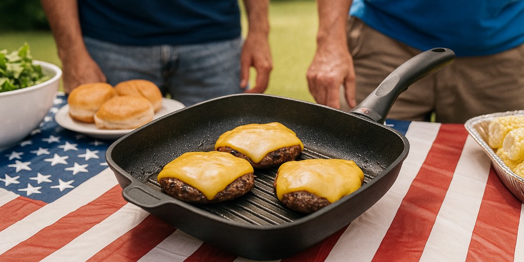 July 4th is just around the corner, and all we're thinking about is the food! Take advantage of the summer savings while you still can and take meals to the next level! #swissdiamond #summerofflavor