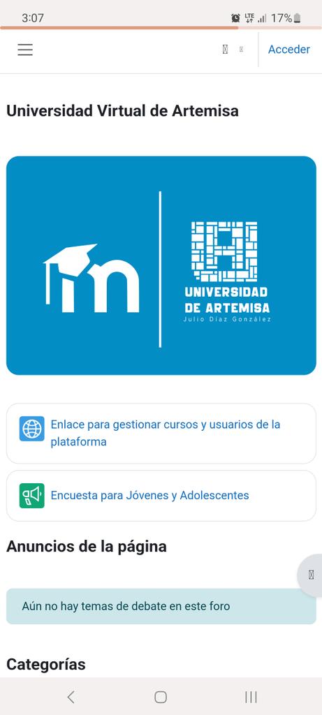 #UniversidadVirtualDeArtemisa, disponible las 24 horas gracias al traslado de los servidores hacia las instalaciones de <a href="/ETECSA_Cuba/">ETECSA</a> en la provincia.  Juntos podemos mejorar. #ArtemisaJuntosSomosMás 
#EtecsaConCuba