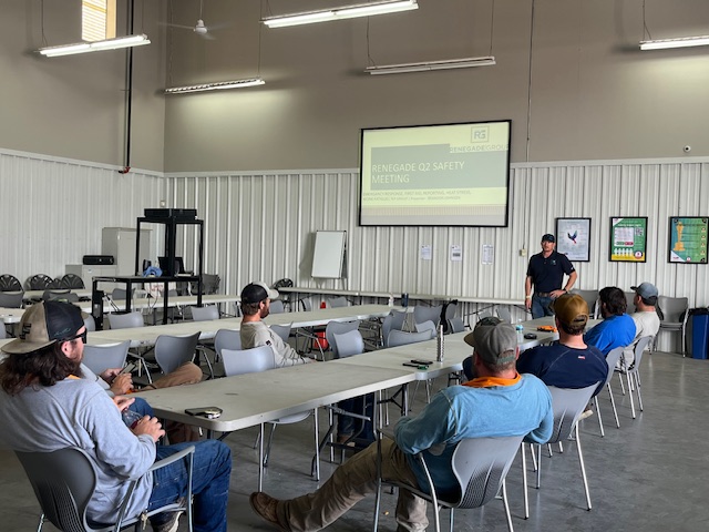 rngdgrp's tweet photo. A big thank you to everyone who attended our Q2 Safety Meeting for the TEP Barnett team last week. The knowledge shared strengthens our teams and helps ensure that every person goes home safely. #safety #therenegadeway https://t.co/a1a3hmVAh3
