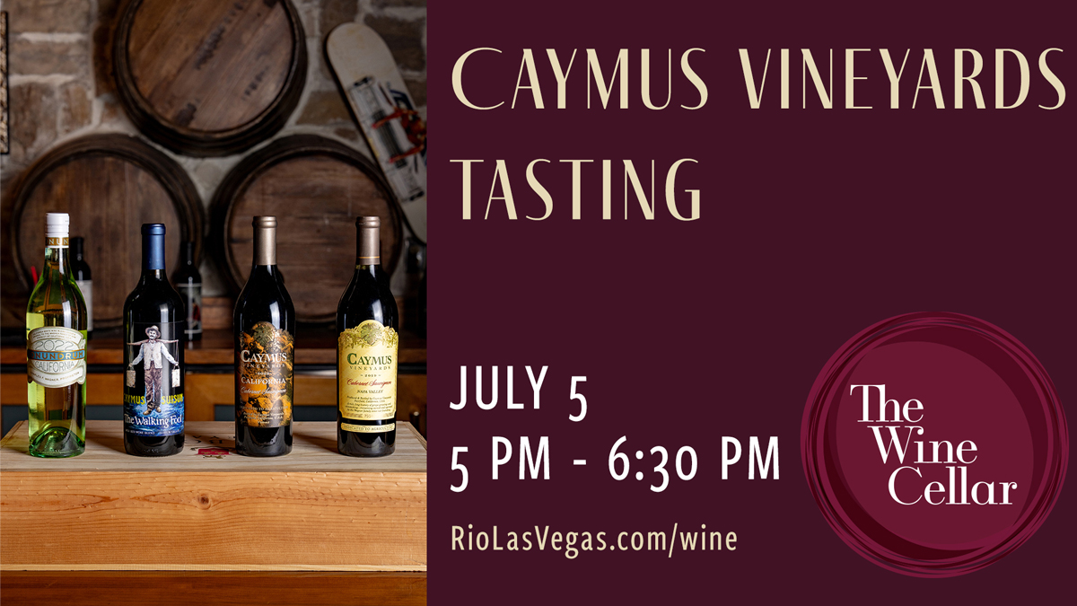 Psst. This event is filling up fast. If you love Caymus wine like we do, save your spot: bit.ly/44aOF7G