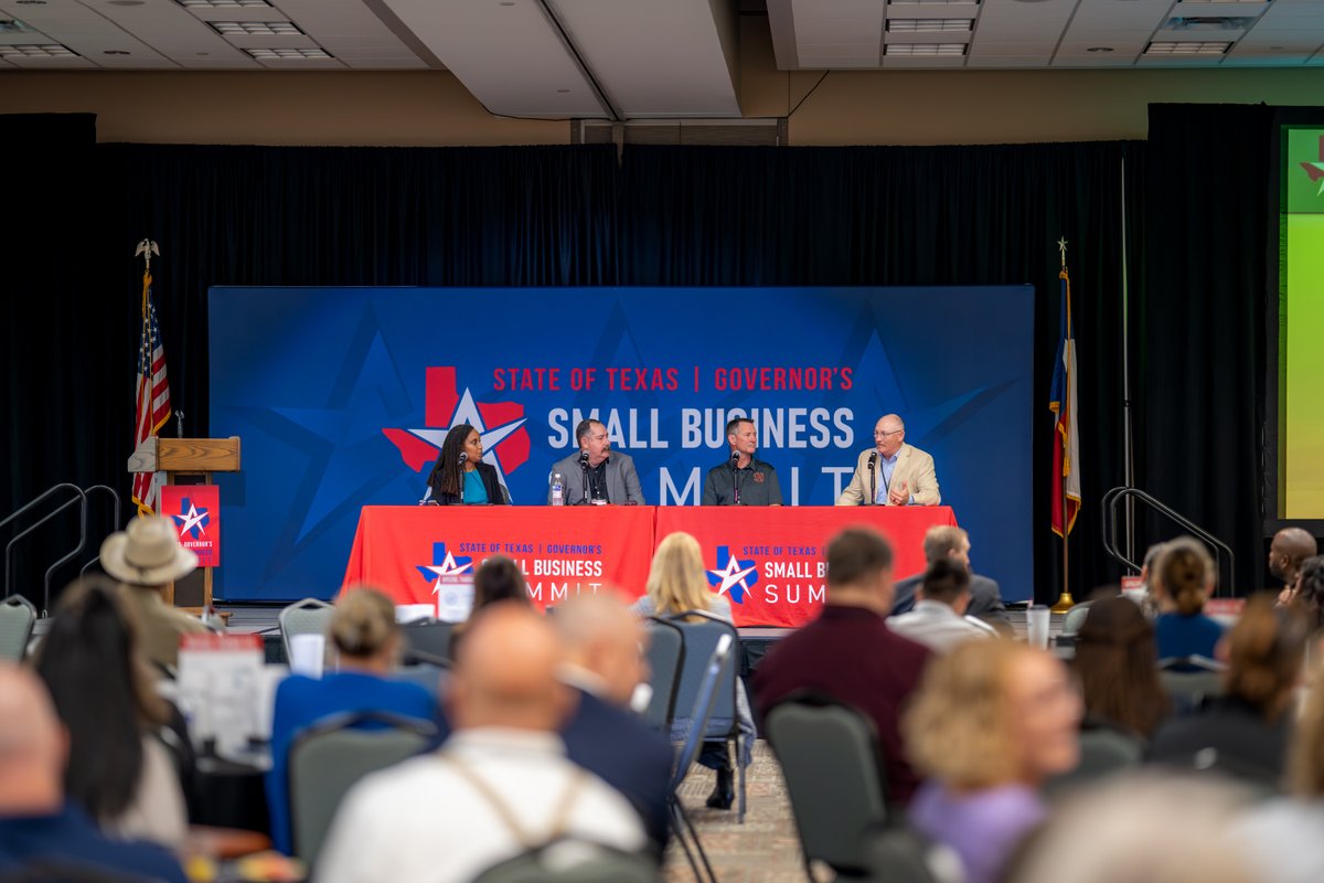 TexasEconDev's tweet image. Another one in the books! Last week’s Governor’s #SmallBusinessSummit — Bastrop was a hit. Photos from the event are available on Facebook here (bit.ly/40sOJNK), panel recordings will be available soon on YouTube.
We look forward to seeing you next week in…