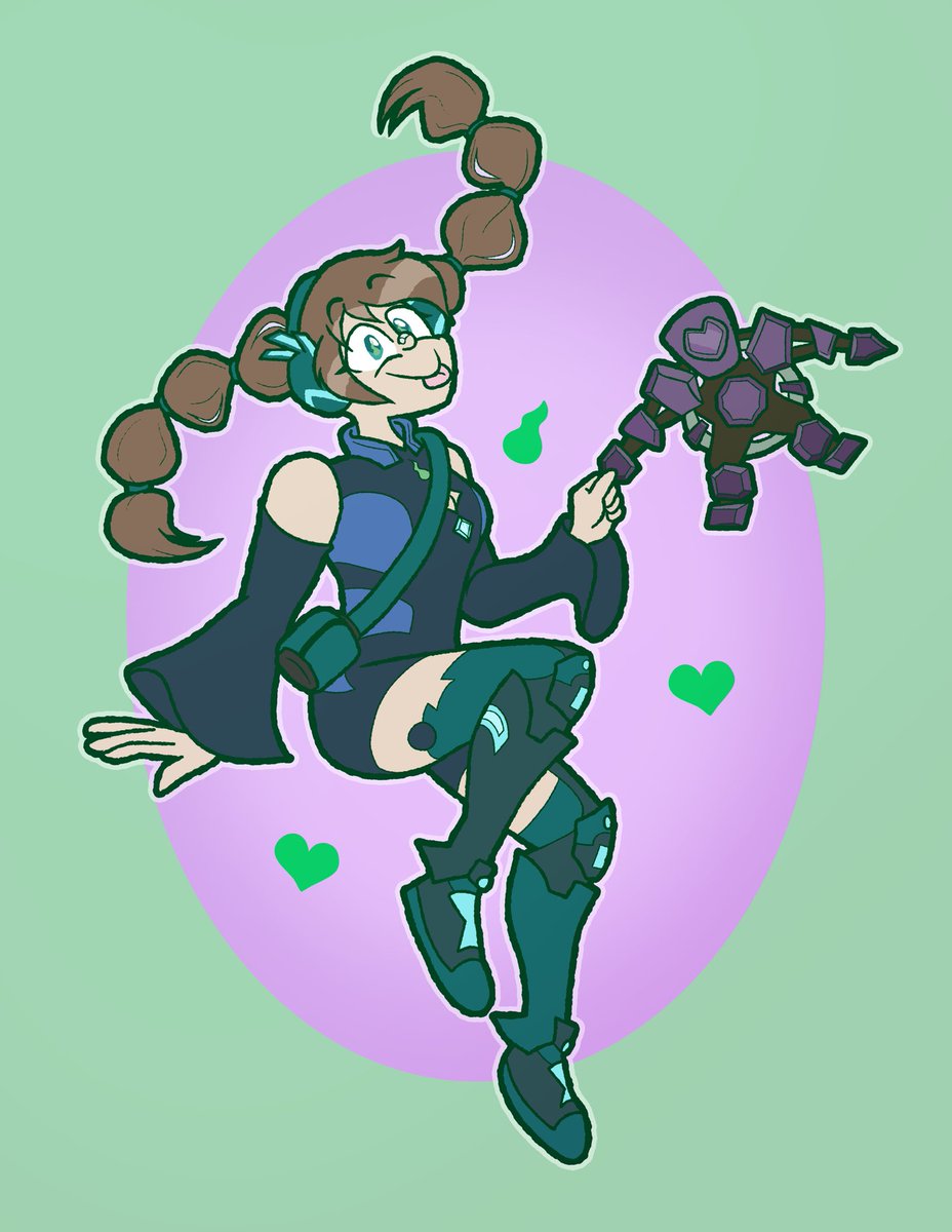 NYChannelRS's tweet image. My first #RACArtFight attack against @_Wisperer 💚💜 #Runescape