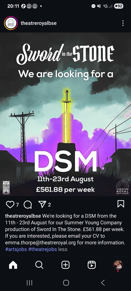David Whitney π (@davidwhitney90) on Twitter photo Where are the mighty DSMs ?
Come join us this summer <a href="/TheatreRoyalBSE/">Theatre Royal Bury St Edmunds</a> with a brilliant cast of YP - the Directors not too shabby either π
Get in touch if you want to come and play Where are the mighty DSMs ?
Come join us this summer <a href="/TheatreRoyalBSE/">Theatre Royal Bury St Edmunds</a> with a brilliant cast of YP - the Directors not too shabby either π
Get in touch if you want to come and play