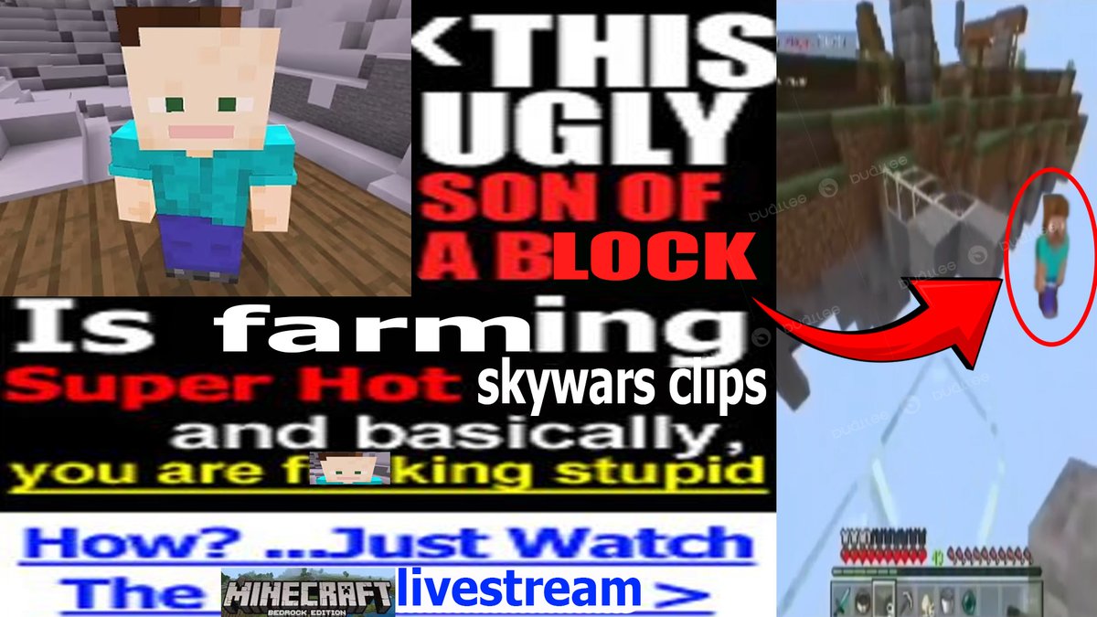 Playing Bedrock Edition so i can clipfarm on unsuspecting babies
LIVE 🔴 twitch.tv/yahiamice