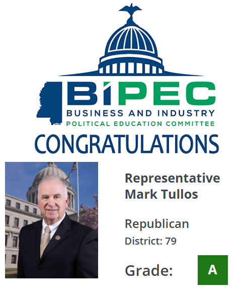 BIPEC (@bipec) on Twitter photo Congratulations Representative <a href="/RepMarkTullos/">Rep. Mark Tullos</a> on being named a Business Champion for your support of the business and jobs in Mississippi. #msleg
View the full 2025 BIPEC Business and Jobs Report Card here: bipec.org/reportcards/20… Congratulations Representative <a href="/RepMarkTullos/">Rep. Mark Tullos</a> on being named a Business Champion for your support of the business and jobs in Mississippi. #msleg
View the full 2025 BIPEC Business and Jobs Report Card here: bipec.org/reportcards/20…