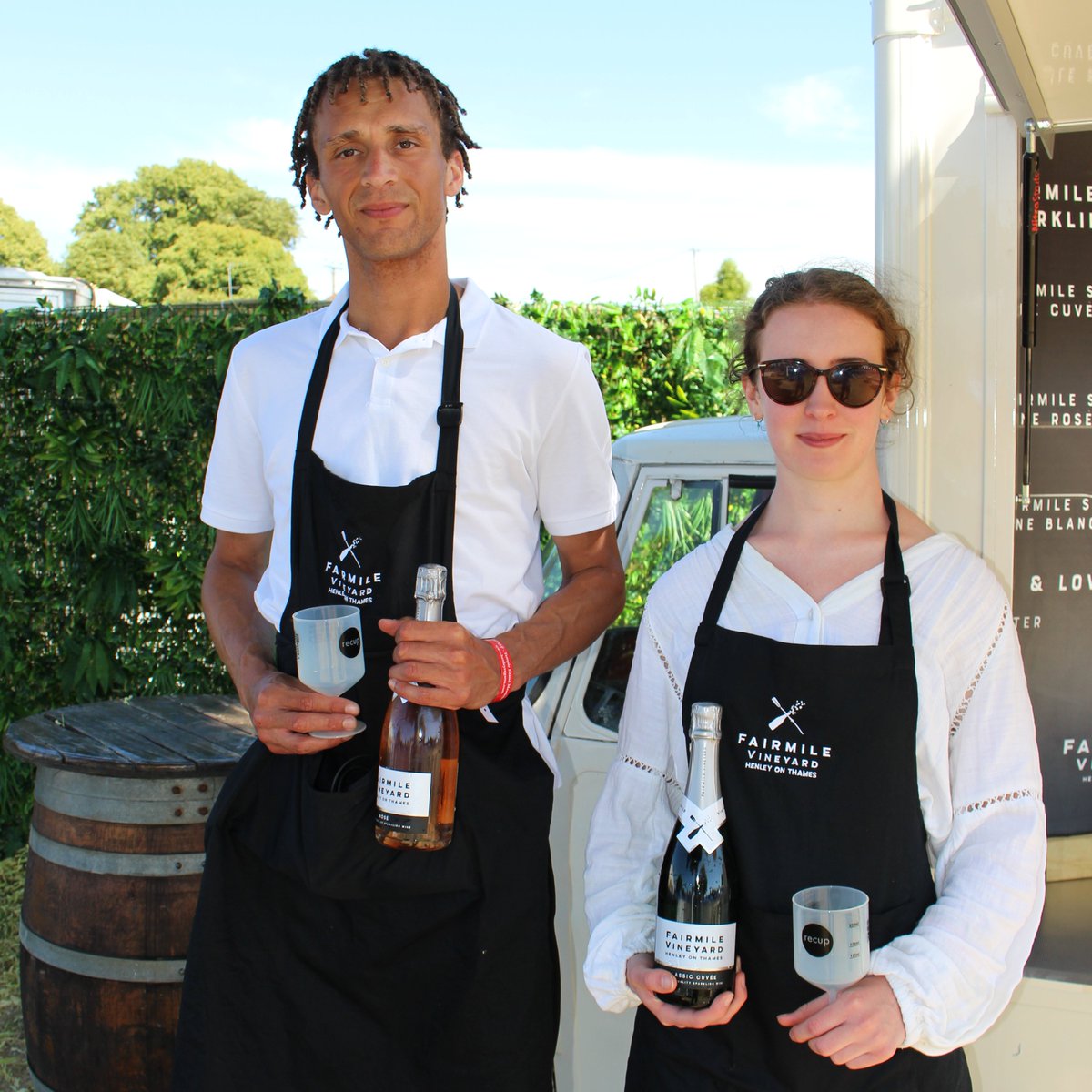 Remenham Farm's Barn Bar team awaits you with the most local and delicious bubbles at this year's Henley Regatta.