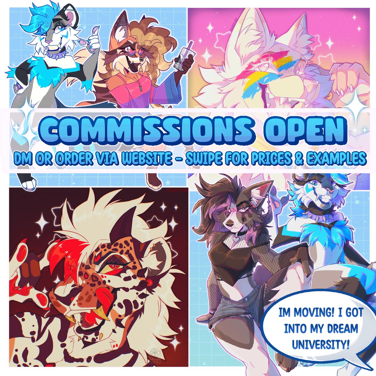 okasein1's tweet photo. 🌟COMMISSIONS OPEN!! 
DM me on here or any of my other socials to order! 🥺🫶 Any interactions appreciated <3 https://t.co/IuDFmxmK2h