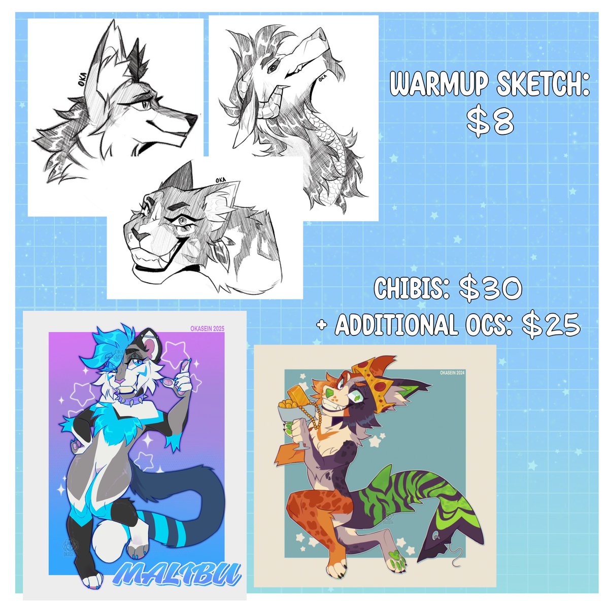 okasein1's tweet photo. 🌟COMMISSIONS OPEN!! 
DM me on here or any of my other socials to order! 🥺🫶 Any interactions appreciated <3 https://t.co/IuDFmxmK2h