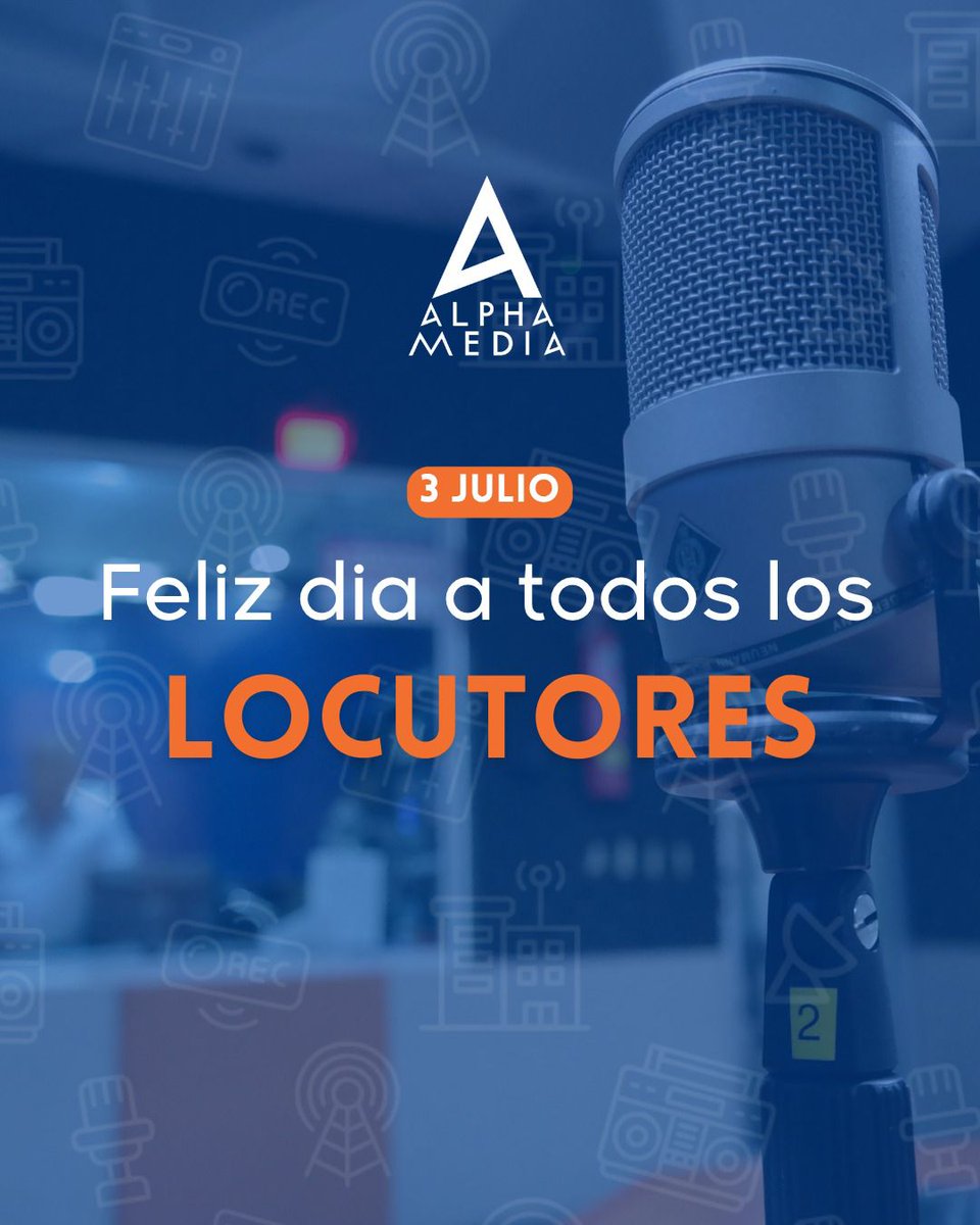 🎙️ Día del Locutor y la Locutora

Hoy celebramos a quienes ponen voz a las noticias, las historias y las emociones que nos acompañan todos los días.

Gracias por su talento, profesionalismo y compromiso con la palabra.

¡Feliz día! 💬❤️