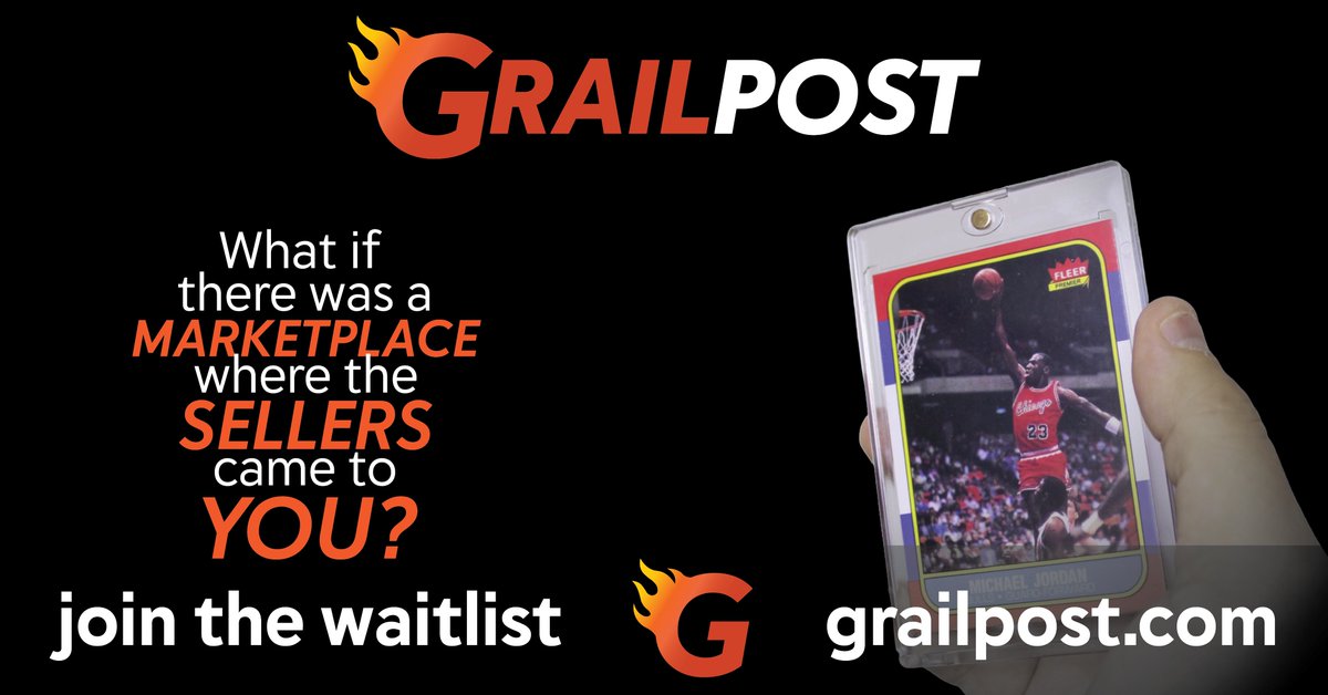 That’s GrailPost — a reverse marketplace built for collectors.

No more chasing overpriced grails or bidding wars.
You post what you want:
🟠 Player
🟠 Card
🟠 Price
🟠 Terms
Sellers come to you with offers.
You stay in control.
We’re building it now.
Join early 👉