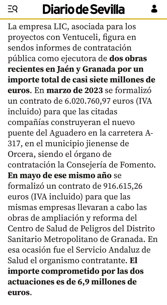 Sergio Gutierrez (@sergio_gp) on Twitter photo Hoy ha sido portada de <a href="/abc_es/">ABC.es</a> una adjudicación de la JCCM, hecho en 2017 (dos años antes de que se tuviera el gobierno de España) a Levantina Construcciones para reformar un colegio por 400.000 euros.
<a href="/paconunez_/">Paco Núñez</a> ha sembrado la duda de la corrupción sobre <a href="/pscmpsoe/">PSOE de Castilla-La Mancha</a> y ha exigido Hoy ha sido portada de <a href="/abc_es/">ABC.es</a> una adjudicación de la JCCM, hecho en 2017 (dos años antes de que se tuviera el gobierno de España) a Levantina Construcciones para reformar un colegio por 400.000 euros.
<a href="/paconunez_/">Paco Núñez</a> ha sembrado la duda de la corrupción sobre <a href="/pscmpsoe/">PSOE de Castilla-La Mancha</a> y ha exigido