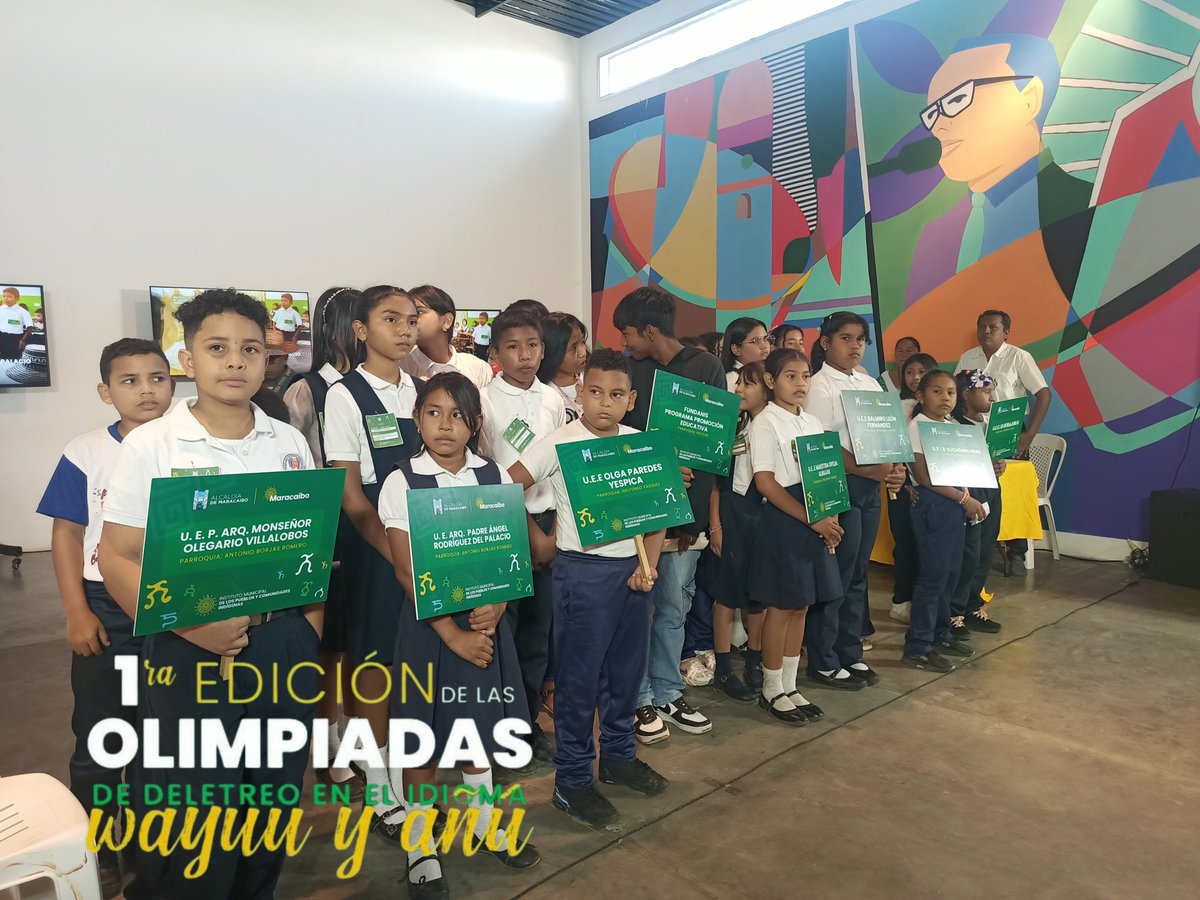 impcimamcbo_'s tweet photo. Alcaldía de Maracaibo celebra primera edición de las Olimpiadas de Deletreo en Wayuu y Añú. @mcboalcaldia https://t.co/sZ3ibfB82q https://t.co/dDlwsD7Gfn