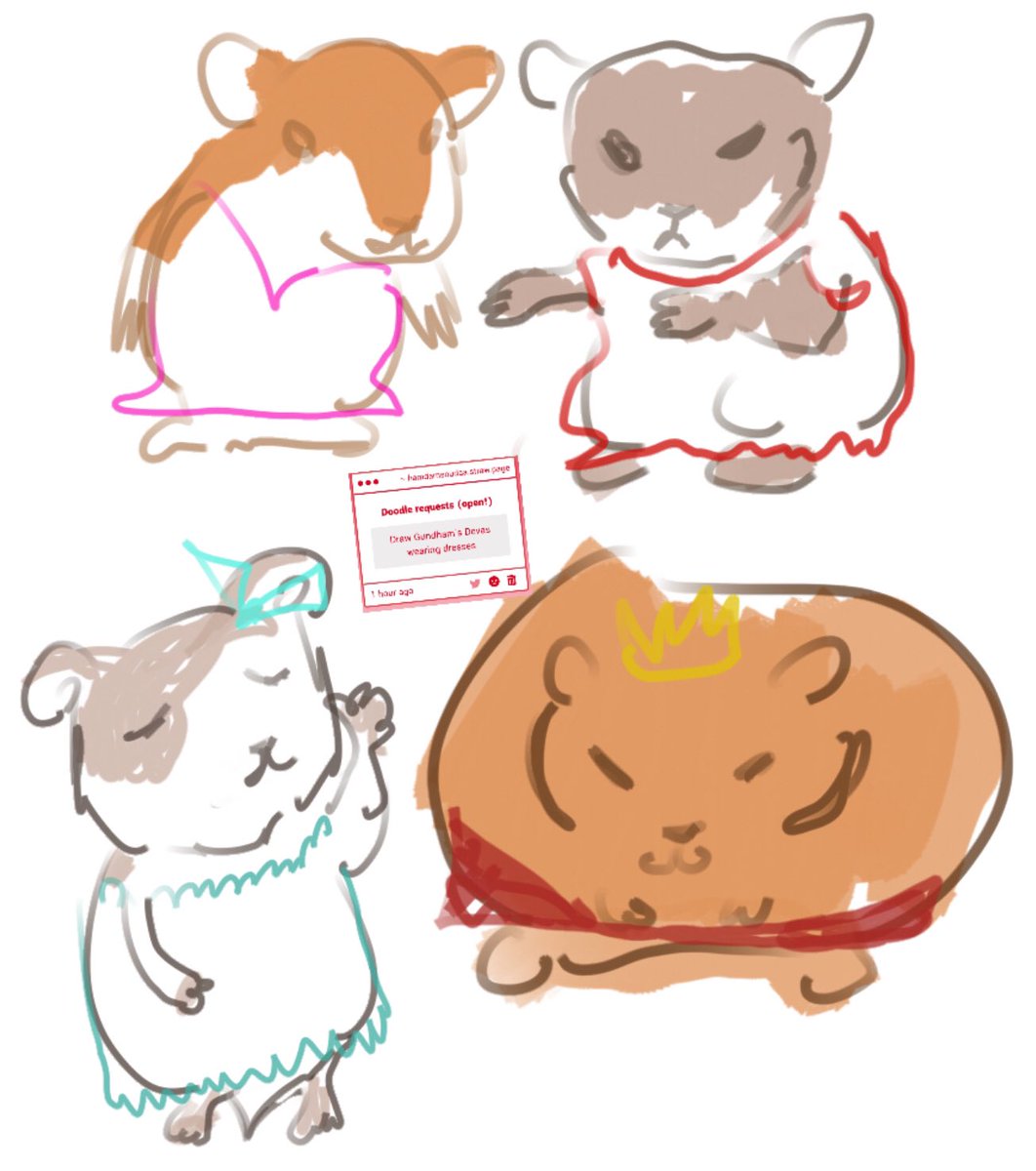 hamdamsouda's tweet photo. You ask and I shall give!!! #4DarkDevasOfDestruction
They are all so cutie patootie and stupid looking aurghh #hamdamsouda #kazlingnation #gundhamtanaka #doodlerequest #sdr2 #danganronpa
Doodle requests are still open !! https://t.co/I1JSaQOvM5 https://t.co/Jqk3QtEAMF