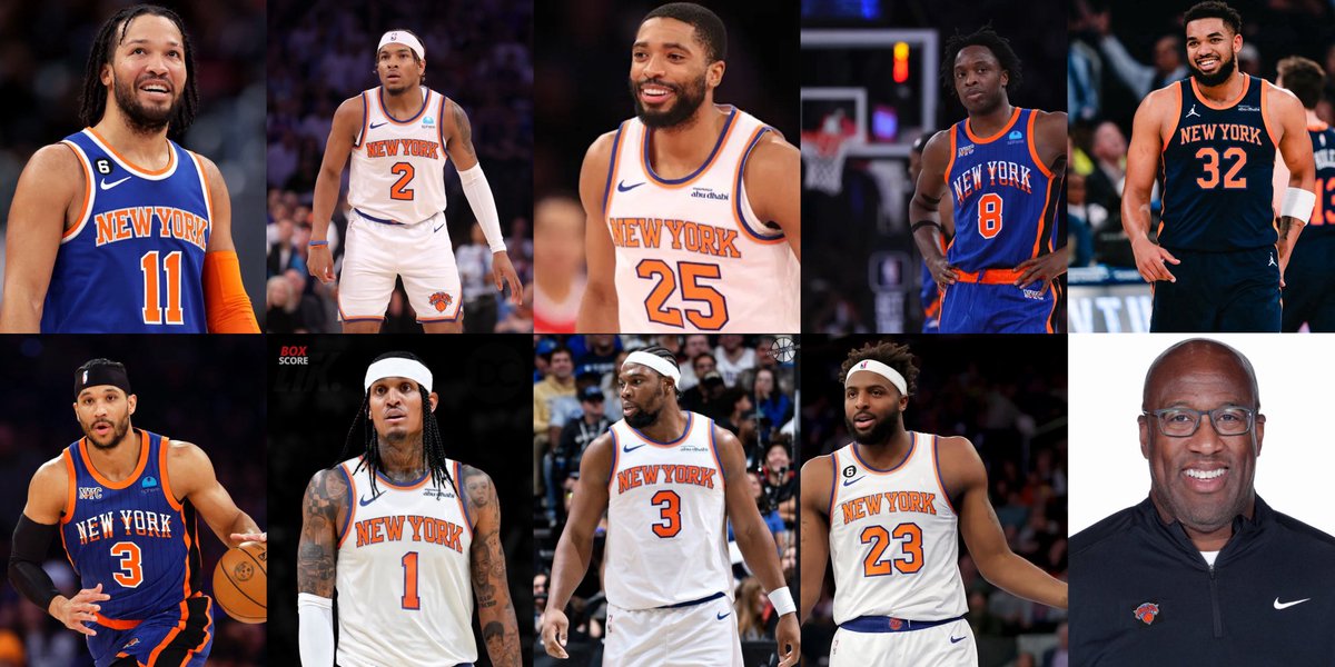 HoodieBrunson's tweet photo. Deadass don’t see anyone beating this Knicks team in a 7 game series https://t.co/Lx7RRVl68y