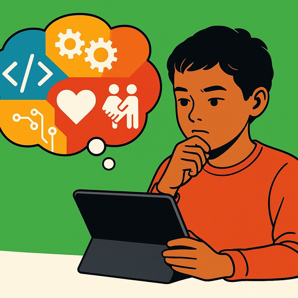 jefferydhughes's tweet image. 🧠 STEM isn't just coding—it's emotional intelligence fuel! When kids solve tech problems, they build empathy, patience, and resilience. At Skill Samurai, we develop both technical AND social skills that last a lifetime. #SkillSamurai #STEM