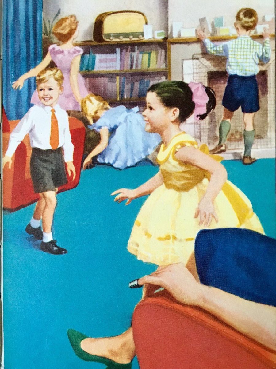 The Party (1960)
 'Hunt the thimble'
Artist: Harry Wingfield