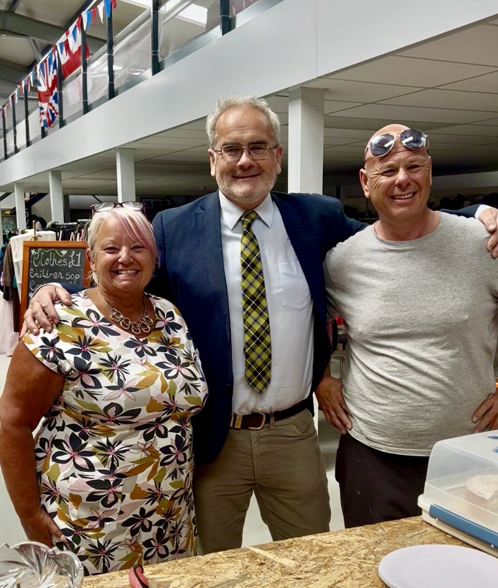Pauline giles BEM (@paulinegiles) on Twitter photo #Honoured to have the <a href="/HSofCornwall/">High Sheriff of Cornwall</a> Geraint Richards pop into St Blazey #recycle #reuse #resale CIC today. We shared our plans over tea & cake.
He had a good old natter with our #volunteers who are the heartbeat of the shop, without them we couldn’t offer the #service we do 🥰 #Honoured to have the <a href="/HSofCornwall/">High Sheriff of Cornwall</a> Geraint Richards pop into St Blazey #recycle #reuse #resale CIC today. We shared our plans over tea & cake.
He had a good old natter with our #volunteers who are the heartbeat of the shop, without them we couldn’t offer the #service we do 🥰