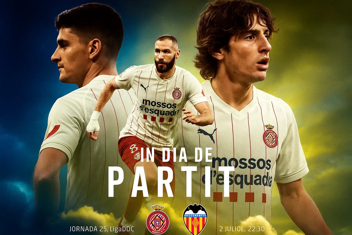 GironaDDC's tweet photo. El partit que ho decideix tot!
Girona - @ValenciaDdc
⬜🟥⬜🟥⬜
#OrgullGironi https://t.co/FIhNd5BsYV