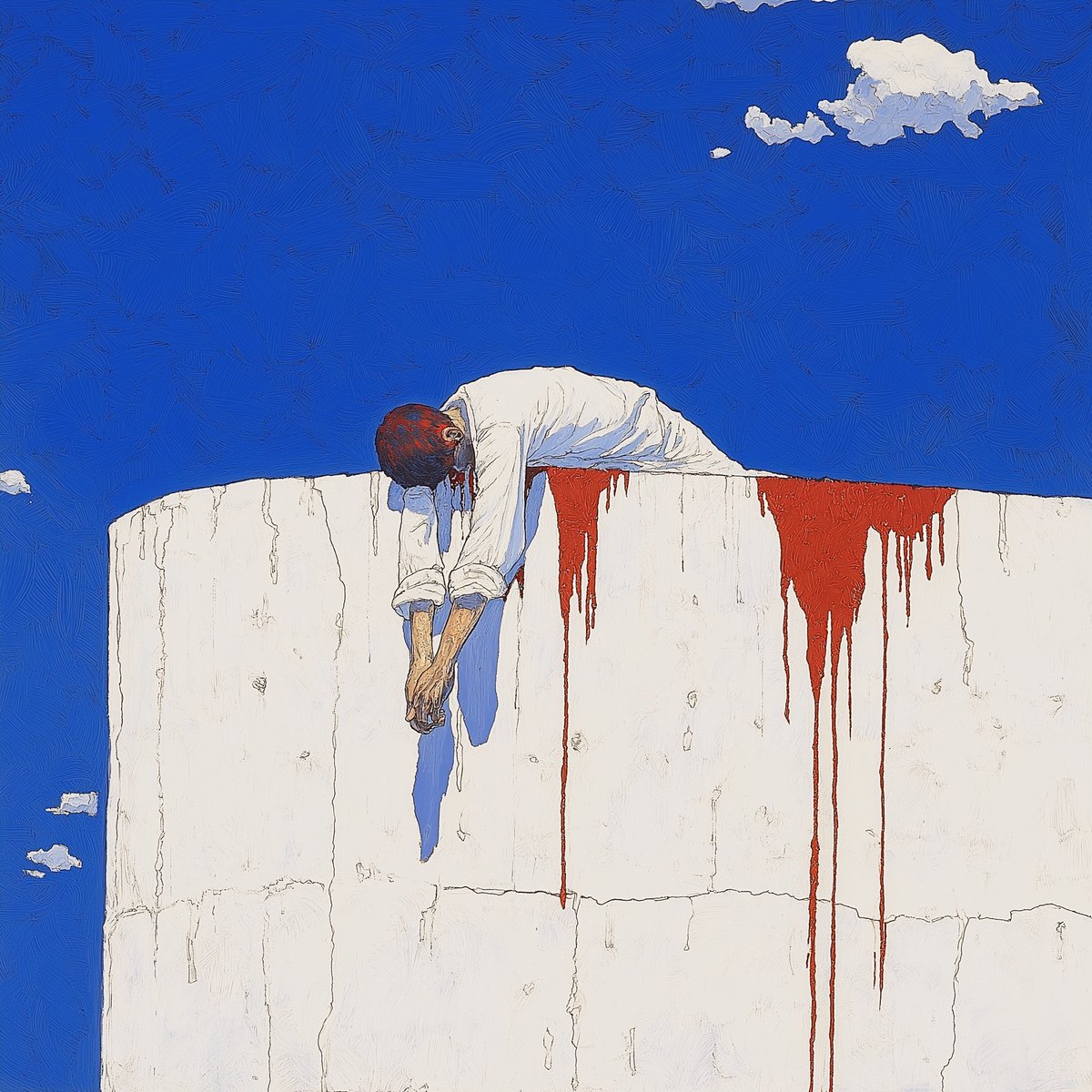 ℙ𝕠𝕣𝕥𝕣𝕒𝕚𝕥 𝕠𝕗 𝕒 𝕄𝕦𝕣𝕕𝕖𝕣 𝕠𝕟 𝕥𝕙𝕖 ℝ𝕠𝕠𝕗𝕥𝕠𝕡