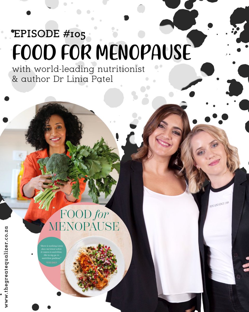 TGE_Podcast's tweet photo. Episode 105 | FOOD FOR MENOPAUSE with Dr Linia Patel https://t.co/R4bXWG4ZR2 via @YouTube https://t.co/EiWIDiUUCA