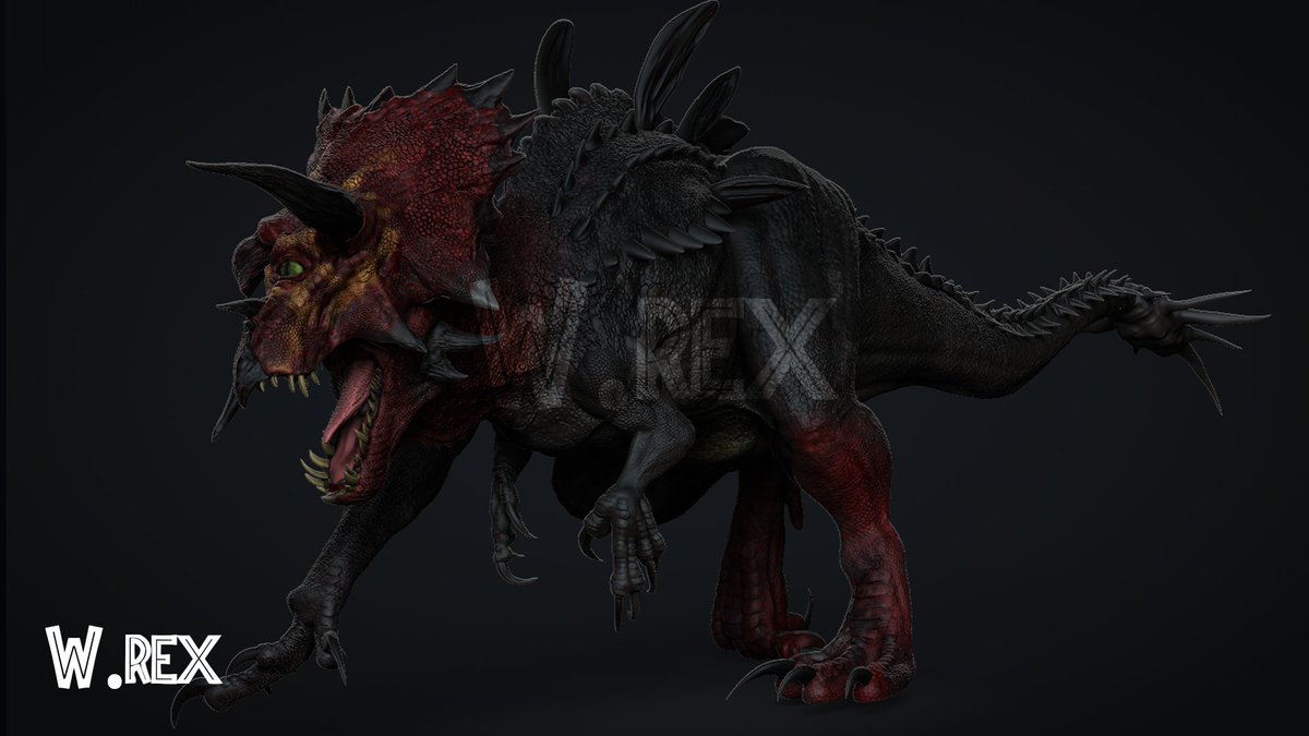 vankev's tweet photo. #ULTIMASAURUS OCULARIS
#jurassicworld #jurassicpark #jurassicparkchaoseffect #zbrush https://t.co/oqL0WTosnx