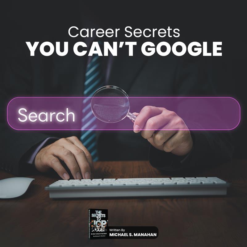 ProfManahan's tweet photo. Google has tips. Michael Manahan has secrets. Stop settling for generic advice and get serious about your future with expert strategies that deliver results. https://t.co/SFfVtOD9Al
