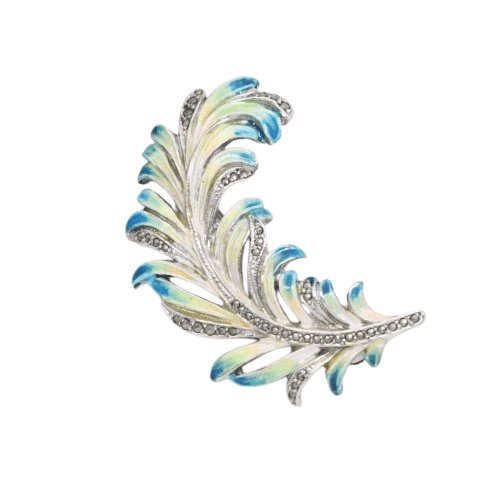 Good evening #vintageshowandsell ✨️

Sharing my new favourites with you...
• 1950s BJL Bohemian Jewellery Ltd Enamel Angelfish Brooch
• 1950s BJL Bohemian Jewellery Ltd Enamel Feather Brooch

#VintageJewellery #VintageFinds #ShopVintage