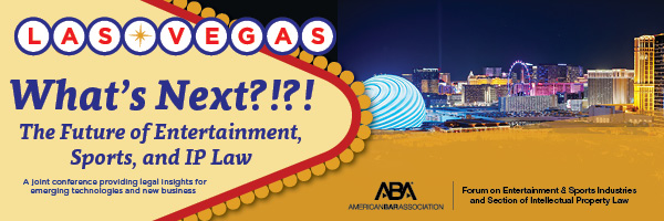 🎬⚖️ Gearing up for fall? Join us in Vegas for What’s Next? The Future of Entertainment, Sports &amp; IP Law, 
Oct 23–25 at the Four Seasons.

Explore NIL, streaming, AI &amp; more. 

Early bird saves $100—ends Oct 9! 

Register at: tinyurl.com/4f8ru4a4
#IPLaw