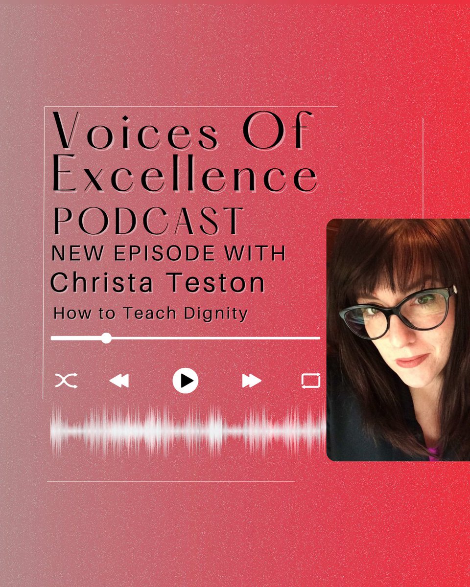 Ohio State English (@osuenglish) on Twitter photo New podcast feature: Christa Teston on <a href="/ASCatOSU/">Arts and Sciences</a>'s Voices of Excellence podcast!
In the episode, Teston discusses her book Doing Dignity and explores how dignity is a teachable practice, rooted in context, care, and ethics.
Listen here: bit.ly/4knax4x New podcast feature: Christa Teston on <a href="/ASCatOSU/">Arts and Sciences</a>'s Voices of Excellence podcast!
In the episode, Teston discusses her book Doing Dignity and explores how dignity is a teachable practice, rooted in context, care, and ethics.
Listen here: bit.ly/4knax4x