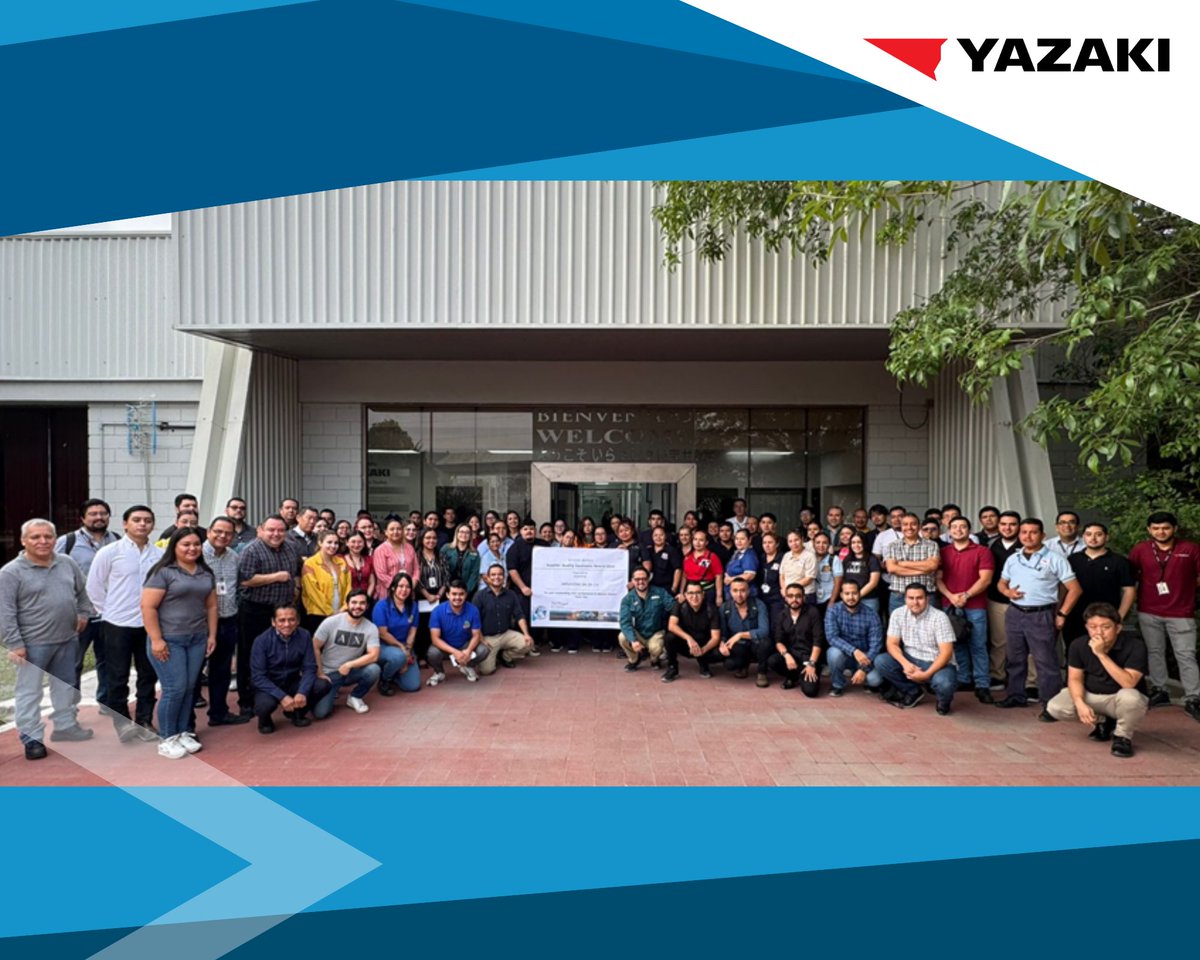 #YIM Wins GM’s 2024 Supplier Quality Excellence Award!
We’re honored to share that YIM Plant has been recognized by #GM for outstanding quality &amp; performance. This reflects the dedication, teamwork &amp; passion of every person at #Yazaki #WeBuildTheFuture 👏 Congratulations team!