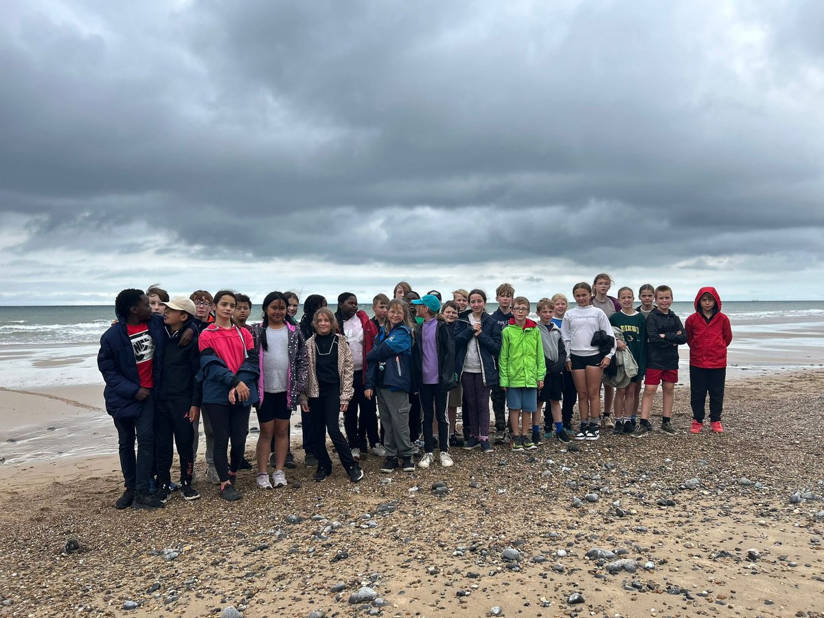 A cloudy day at Cromer beach <a href="/StJosSudbury/">St Joseph's, Sudbury</a>