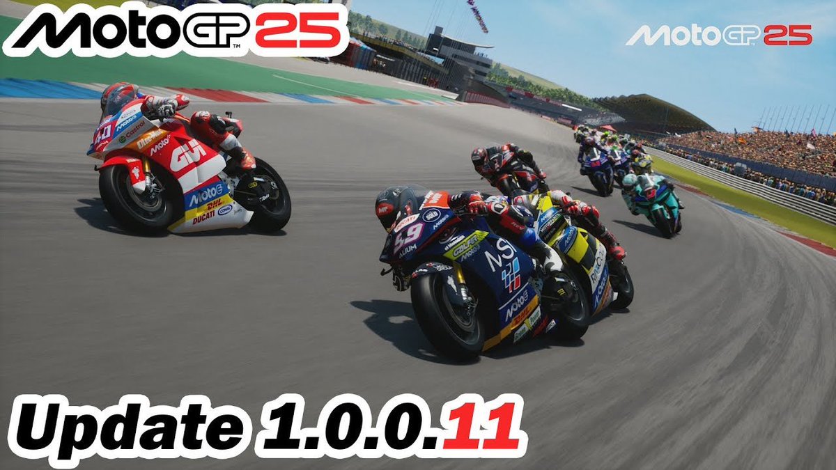ROBO46Youtube's tweet image. MotoGP 25 | Update 1.0.0.11 - MotoE youtu.be/Ve0pERaMQfU?si… via @YouTube #MotoGP25