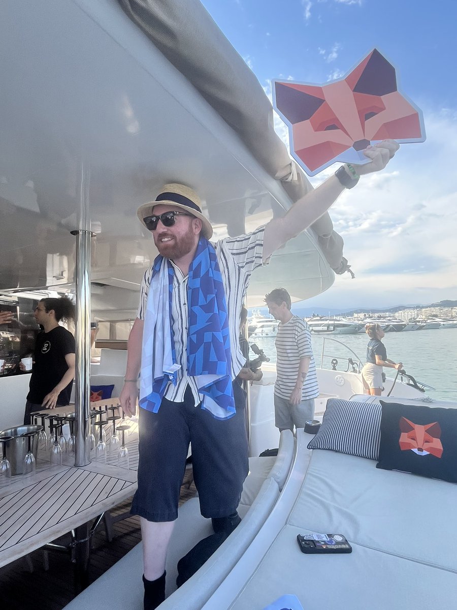 isabel.eth (@izgnzlz) on Twitter photo Such a good time on the <a href="/MetaMask/">MetaMask.eth 🦊</a> catamaran tonight 🦊 making memories for a lifetime
Thank you <a href="/MetaMask/">MetaMask.eth 🦊</a>
Thank you <a href="/poapxyz/">POAP - Bookmarks for your life</a>
<a href="/aventurine_eth/">Aventurine</a> <a href="/mediaquery/">Marco 🎩</a> Such a good time on the <a href="/MetaMask/">MetaMask.eth 🦊</a> catamaran tonight 🦊 making memories for a lifetime
Thank you <a href="/MetaMask/">MetaMask.eth 🦊</a>
Thank you <a href="/poapxyz/">POAP - Bookmarks for your life</a>
<a href="/aventurine_eth/">Aventurine</a> <a href="/mediaquery/">Marco 🎩</a>