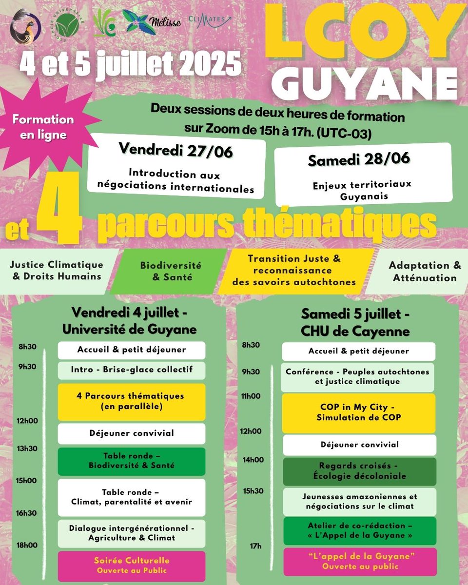 LCOY - QUI SERONT LES INTERVENANTS ?

On te les présente ici. 
🔥 Christine Taubira à la LCOY Guyane 2025 !

📍 Les 4 et 5 juillet à Cayenne : chercheurs, associations, professionnels, actrices et acteurs de terrain.

<a href="/lcoy/">laurence coy</a>.france 

#LCOYGuyane2025 #christinetaubira #COP30