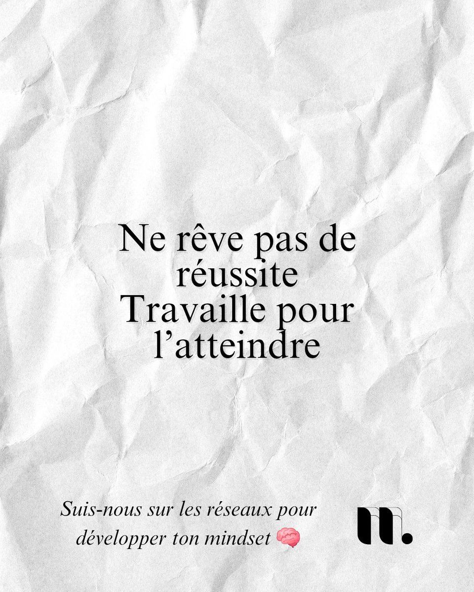 mindsethigh_'s tweet image. Travaille pour atteindre tes objectifs 🧠