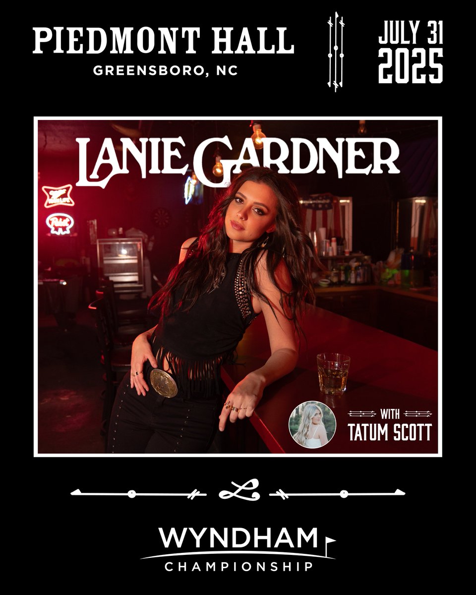 Wyndham Championship (@wyndhamchamp) on Twitter photo Join us for a special benefit concert with Lanie Gardner at <a href="/gsocomplex/">Greensboro Complex</a>, sponsored by Wyndham Championship and <a href="/ConeHealth/">Cone Health</a>, in support of communities impacted by Hurricane Helene.
All proceeds will go directly toward recovery and rebuilding efforts.
bit.ly/3TSSp7H Join us for a special benefit concert with Lanie Gardner at <a href="/gsocomplex/">Greensboro Complex</a>, sponsored by Wyndham Championship and <a href="/ConeHealth/">Cone Health</a>, in support of communities impacted by Hurricane Helene.
All proceeds will go directly toward recovery and rebuilding efforts.
bit.ly/3TSSp7H